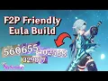 F2P Eula DPS Build STRONGEST NUKER But Is She Still Worth Genshin Impact