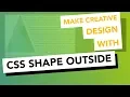 Css Shape Outside How to make shapes with css CSS Shape-Outside Tutorial in Hindi