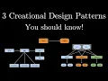 Top 3 Creational Design Patterns you should know