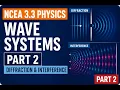 NCEA L3 Physics 3 3 Wave Systems Part 2 - Diffraction Interference