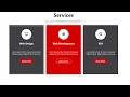 Responsive Services Section Using Only Html Css