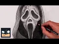 How To Draw Ghostface Scream 6 Sketch Tutorial