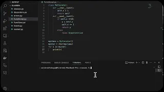 Week 8 Lesson 1 - Functional programming iterator and Generators in Python