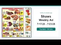Shaws Weekly Ad 26 - 26 Best Deals