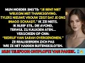 Lagu Mijn moeder verbood me Thanksgiving — de vrouw van mijn broer schaamde zich voor mij