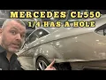 Mercedes Benz CL 550 - quarter panel repair