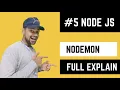 Nodemon in Node JS Import Global and Local NPM Module in Node JS Hindi