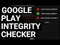 Open Source App to Check Device Integrity Using the Google Play Integrity API