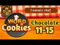 WORD COOKIES CHOCOLATE level 11 12 13 14 15
