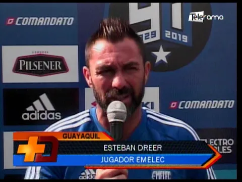 Emelec se alista para enfrentar a Huracán por copa Libertadores