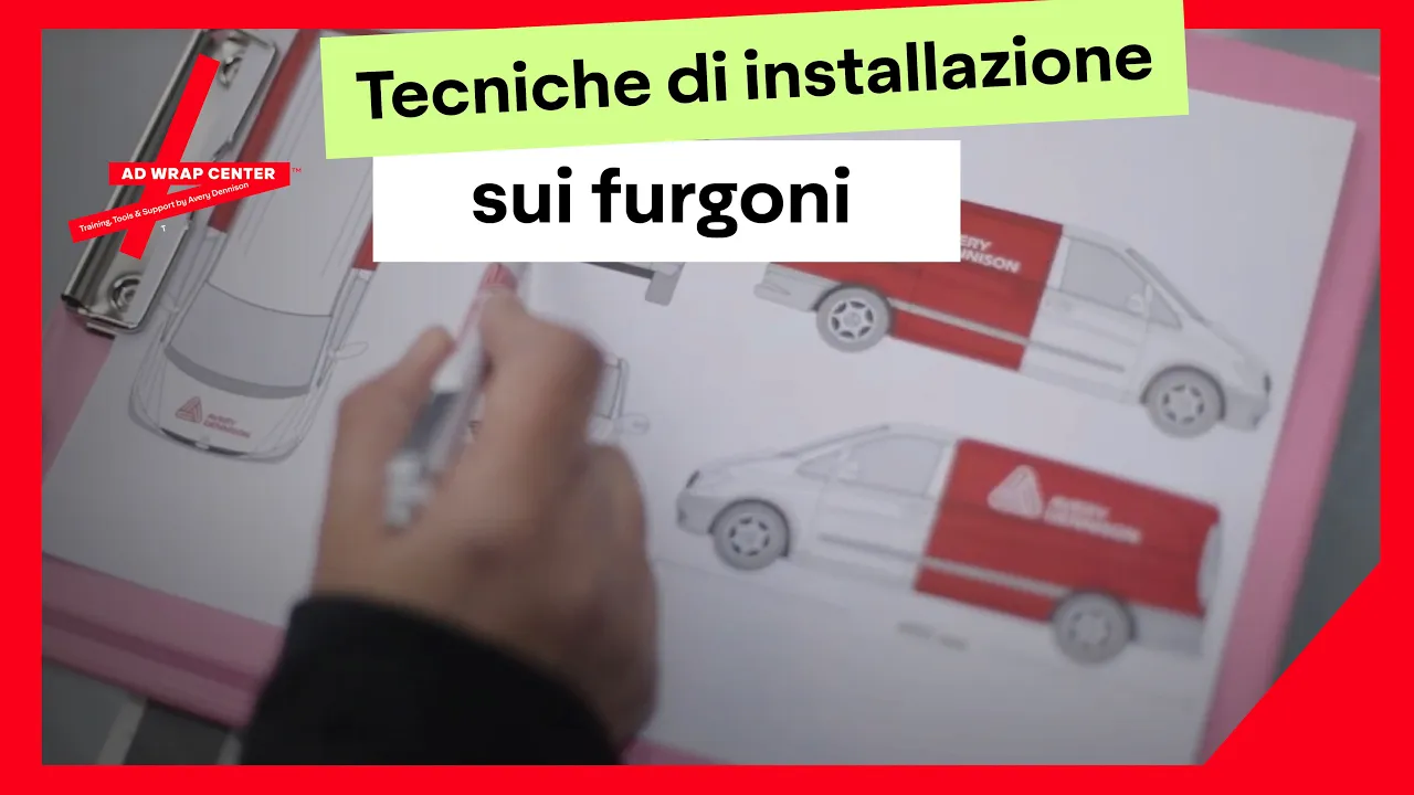 11 Tecniche di installazione sui furgoni (AD Wrap Center)