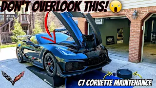 CHEAPEST 0w-40 oil change in the C7 Corvette DON T overlook THIS