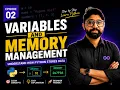 Python Variables Memory Management Explained Learn Python from Scratch Episode 02