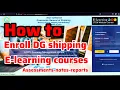 How to Enroll for E-Learning on DG-Shipping website STCW
