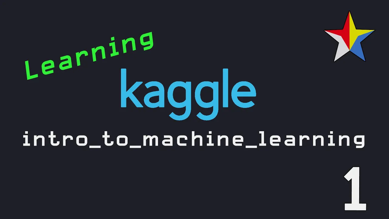 Intro to Machine Learning | Kaggle | Lesson: How Models Work