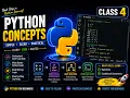 Python Operators Conditional Statements Python Basics Explained Class 4 Python for Beginners