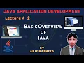 Learn Java tutorial in part 2 java Bascis By Arif Rasheed SSTLab