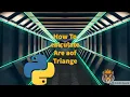 How to Calculate Area of triangle In python hindi of triangle