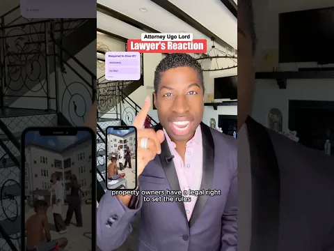 Father Refuses to Show ID at Apartment Pool — Is He Required To? Attorney Ugo Lord Reacts!