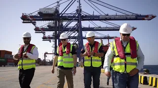 The Future Vision Of Aqaba إعلان شركة ميناء حاويات العقبة و إي بي إم تيرمينالز للرؤية المستقبلية 