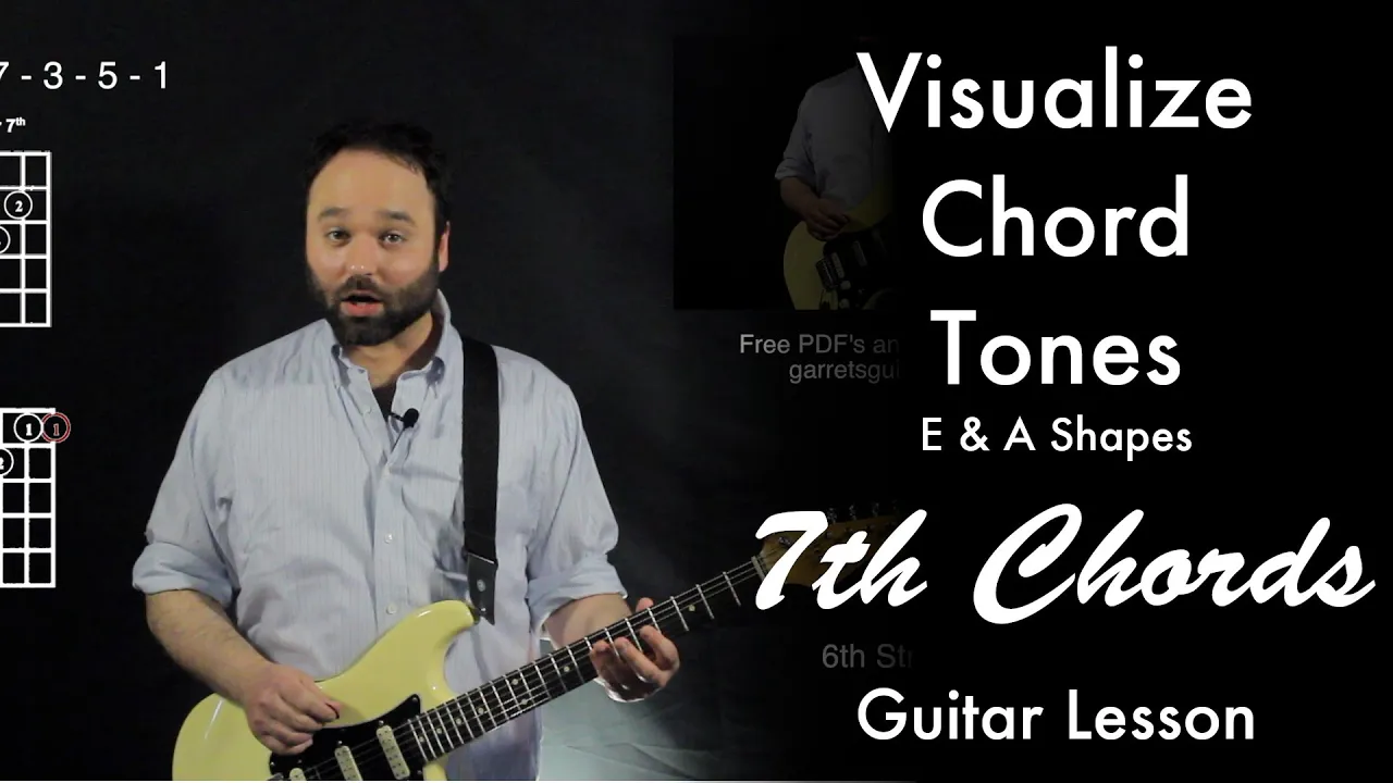 Visualize Chord Tones - E and A Shapes | 7th Chords