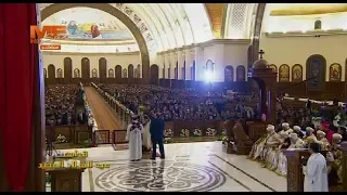 قداسة البابا تواضروس الثاني يرأس قداس عيد الميلاد المجيد بكاتدرائية ميلاد السيد المسيح ج ٢ 