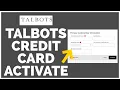 Talbots Credit Card Activate How To Activate Talbots Credit Card 2022