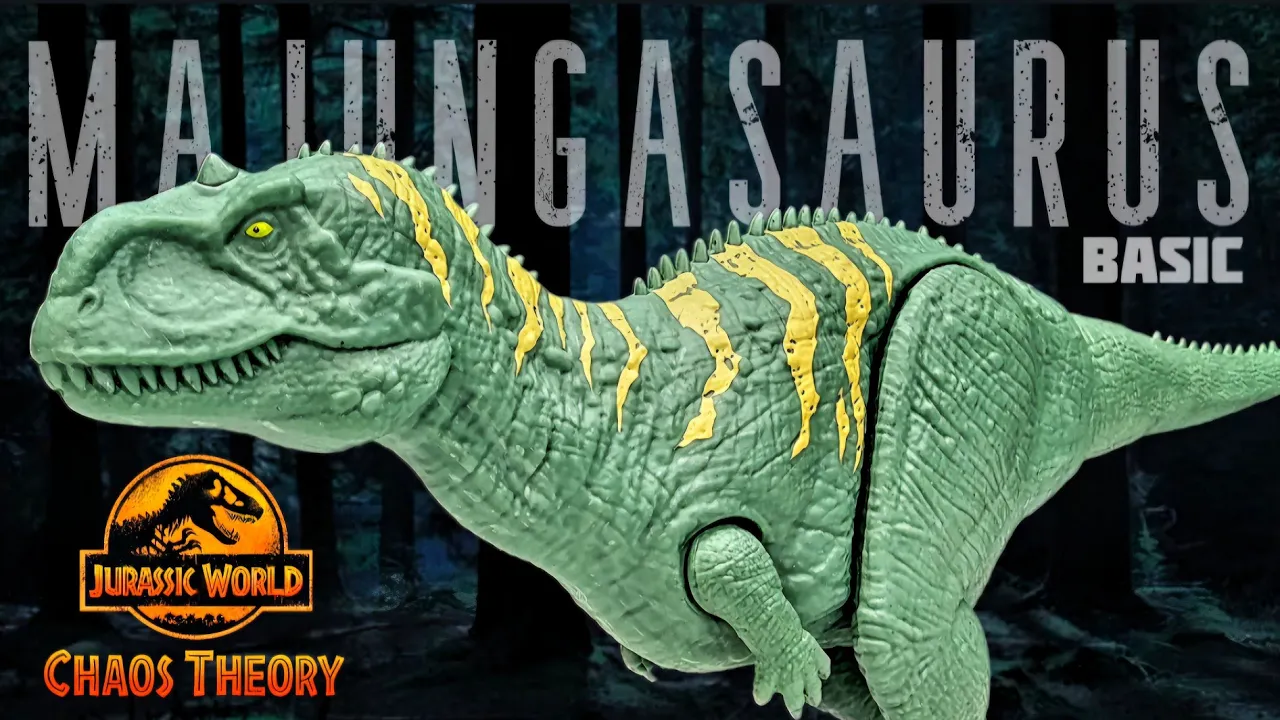Mattel Jurassic World Chaos Theory BASIC Majungasaurus Review!!!