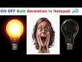 Bulb ON OFF Animation In HTML JavaScript Coding DJ Light Bulb On Off JavaScript Tutorial