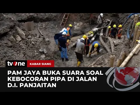 Gangguan Layanan PAM JAYA Akibat Kebocoran Pipa Air Baku PJT II