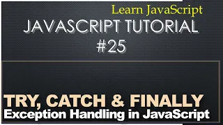25 - JavaScript Tutorial