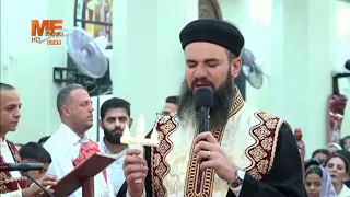 إفنوتي ناي نان   في صلاة عشية عيد استشهاد القديس أبسخيرون القليني من كنيسته الأثرية  دندنها