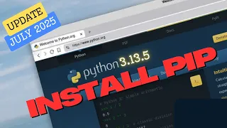 How to Install PIP in Python 3 13 5 Easily Method