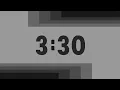 3 Minute 30 Second Timer Basic Grey