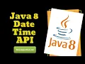 Java 8 Date Time API