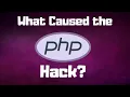 Here is what caused the Hack to PHP Source Code git Server