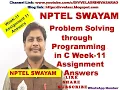 NPTEL Problem Solving Through Programming In C Week 11 Assignment Answers 2022 NPTEL Week 11