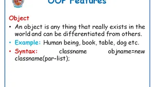 JAVA Lecture 4---OOP Features in JAVA