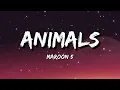 Download Lagu Maroon 5 - Animals (Lyrics) | Imagine Dragons \u0026 J.I.D - Enemy / CHRISTINA PERRI || Mix