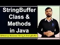 StringBuffer Class Methods in Java with Example