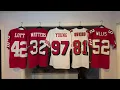 San Francisco 49ers Mitchell Ness Legacy Jerseys Lott Watters Young Owens and Willis