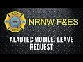 Aladtec Mobile Leave Request