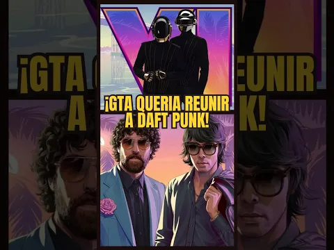 Daft Punk por última vez en GTA VI #gta #gta5 #gta6 #shorts #videojuegos