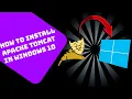 How to install Apache Tomcat 10 on Windows