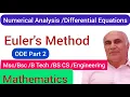 Euler s Method Part 2 Numerical Methods Matlab Business Math Statistics