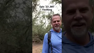 Epic ‘23 JMT – Thrifting episode coming up next. #adventure #hike #hiking #jmt #johnmuirtrail