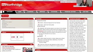 Navigating the CSUN Portal