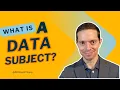 Data Subject - Certification Masterclass