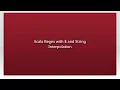 Scala Regex with and String Interpolation