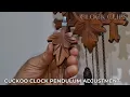 Cuckoo Clock Pendulum Adjustment